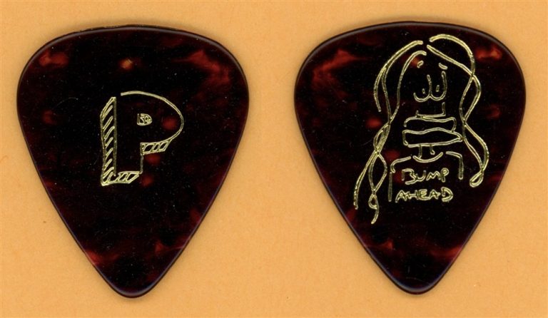 Mr. Big Paul Gilbert Vintage Guitar Pick - 1993 Bump Ahead Tour