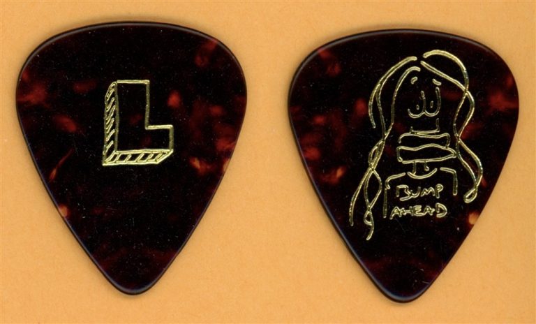 Mr. Big Paul Gilbert Vintage Guitar Pick - 1993 Bump Ahead Tour