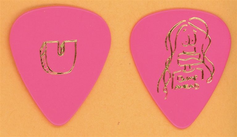 Mr. Big Paul Gilbert Vintage Guitar Pick - 1993 Bump Ahead Tour
