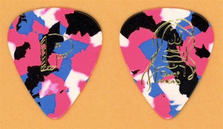 Mr. Big Paul Gilbert Vintage Guitar Pick - 1993 Bump Ahead Tour
