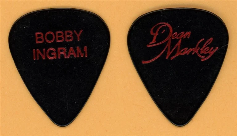 Molly Hatchet Bob Ingram Vintage Guitar Pick - 1989 Lighting Strikes Twice Tour