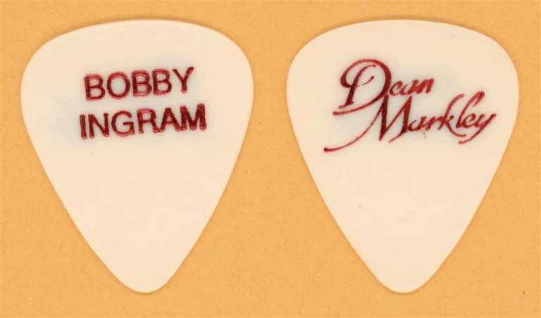Molly Hatchet Bob Ingram Vintage Guitar Pick - 1989 Lighting Strikes Twice Tour