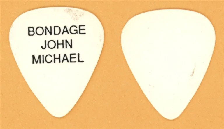 Bondage John Michael Vintage Tour Guitar Pick