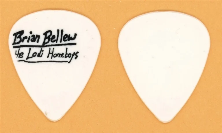 Brian Bellew & The Lodi Homeboys Vintage Tour Guitar Pick