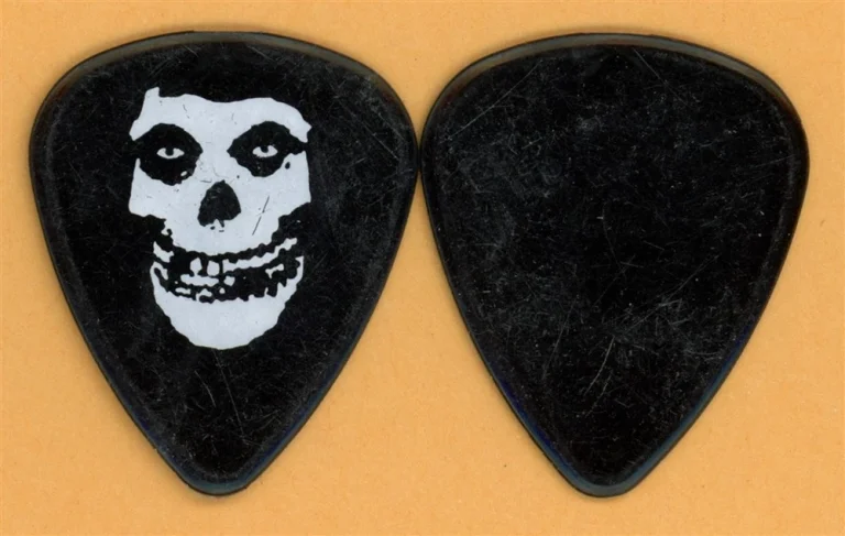 Misfits Crimson Ghost Vintage Guitar Pick - 1997 American Psycho Tour