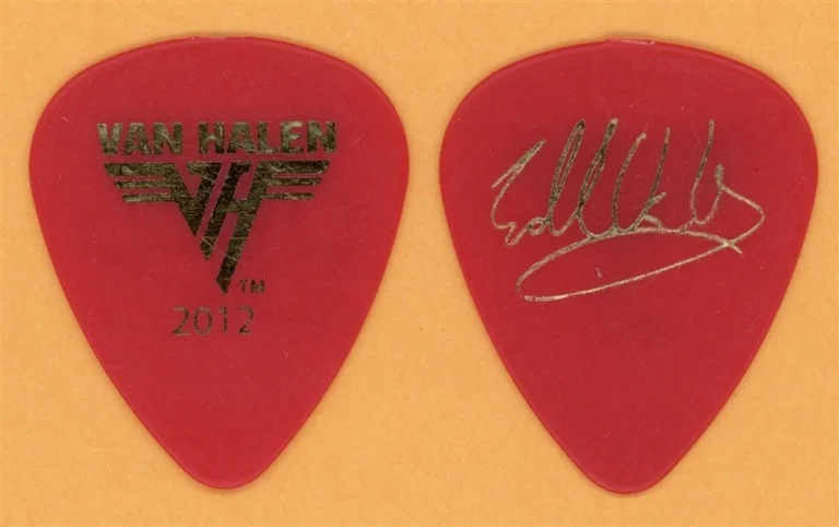 Van Halen EVH Vintage Guitar Pick - 2012 A Different Kind of Truth Tour