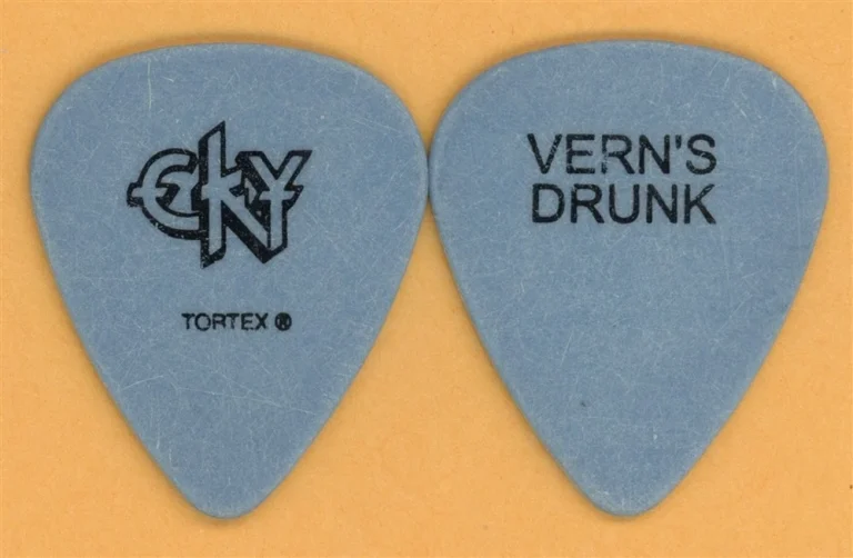 CKY Vern Zaborowski Vintage Guitar Pick - 2003 Camp Kill Yourself Tour