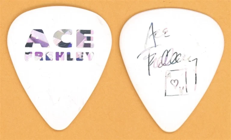 KISS Ace Frehley Vintage Guitar Pick - 1992 Just For Fun Tour