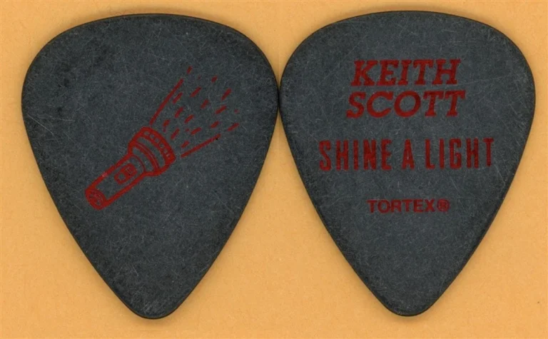 Bryan Adams Keith Scott Authentic Guitar Pick - 2019 Shine A Light Tour