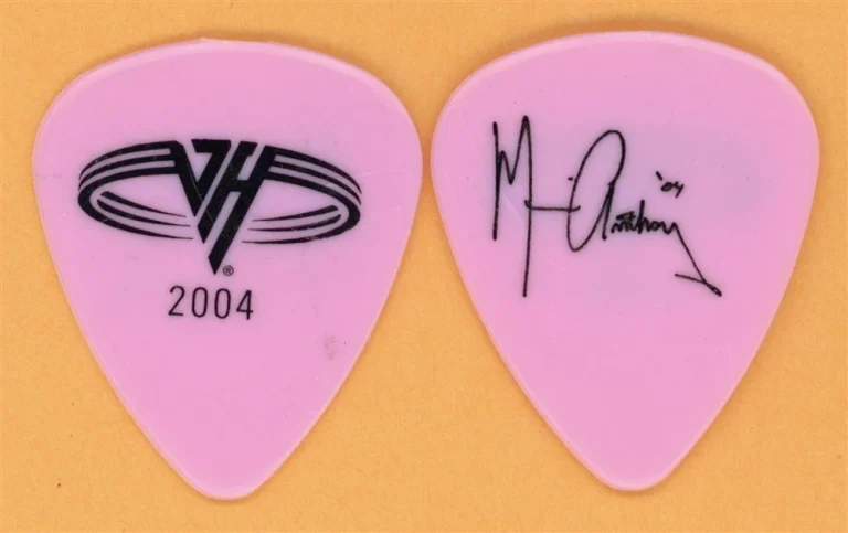 Van Halen Michael Anthony Vintage Guitar Pick - 2004 Reunion Tour