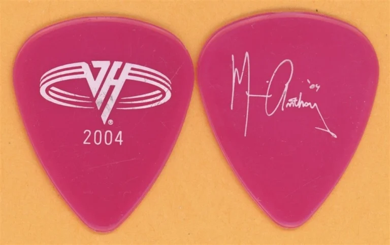 Van Halen Michael Anthony Vintage Guitar Pick - 2004 Reunion Tour