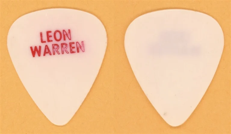 BB King Leon Warren Vintage Guitar Pick -1988 King of the Blues Tour