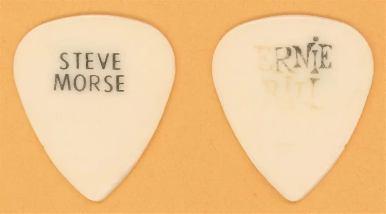 Deep Purple Steve Morse Vintage Tour Guitar Pick - Stage Used