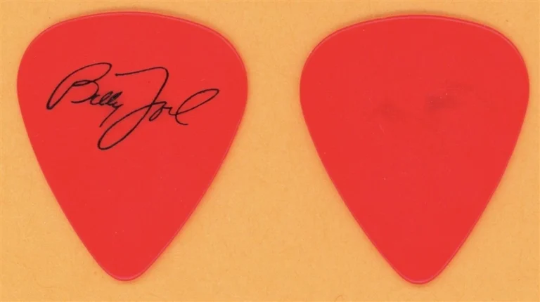 Billy Joel Vintage Guitar Pick - 1999 US Tour - V2