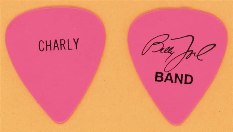 Billy Joel Crystal Taliefero Vintage Guitar Pick - 1993 River of Dreams Tour