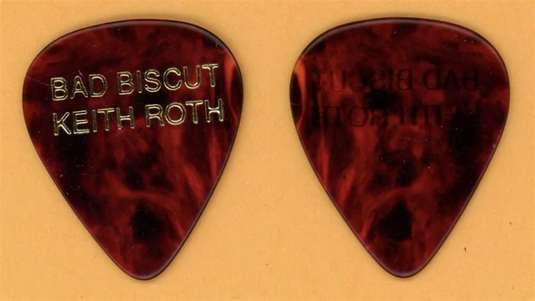 Bad Biscuit Kieth Roith Vintage Tour Guitar Pick