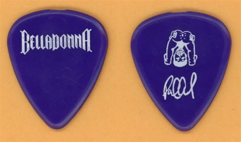 Belladonna Vintage Guitar Pick - 1995 US Tour
