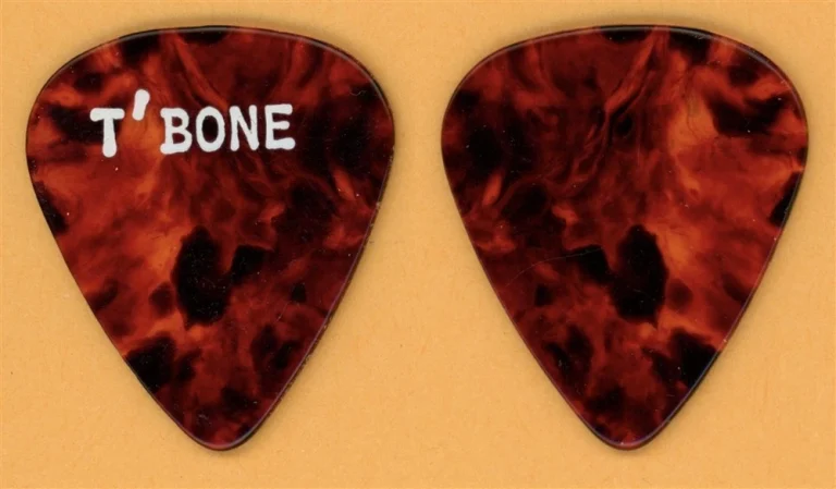 Billy Joel Hall and Oates T'Bone Vintage Stage Guitar Pick - 1980's US Tour