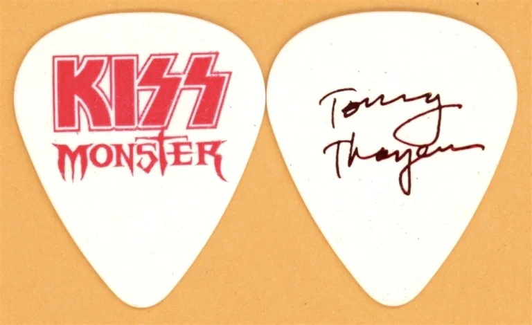 KISS Tommy Thayer Vintage Guitar Pick - 2012 Japan Monster Tour