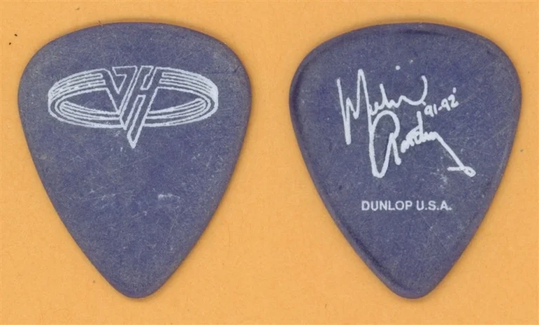 Van Halen Michael Anthony Vintage Guitar Pick - 1991 Carnal Knowledge Tour