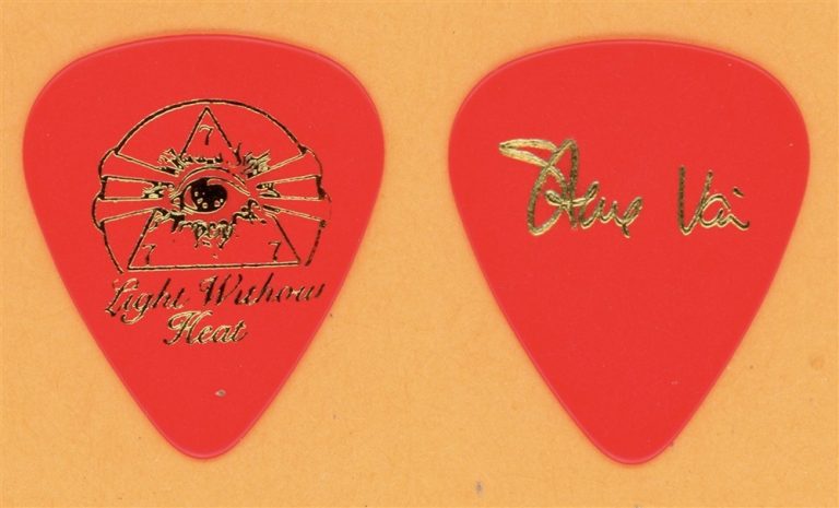 Steve Vai Vintage Guitar Pick - 1990 Passion and Warfare Tour