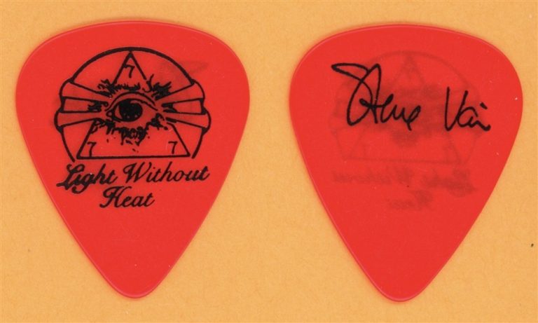 Steve Vai Vintage Guitar Pick - 1990 Passion and Warfare Tour