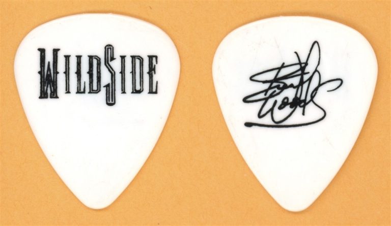 Wildside Brent Woods Vintage Guitar Pick - 1992 Under The Influence Tour