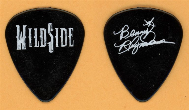 Wildside Benny Rhynedance Vintage Guitar Pick - 1992 Under The Influence Tour