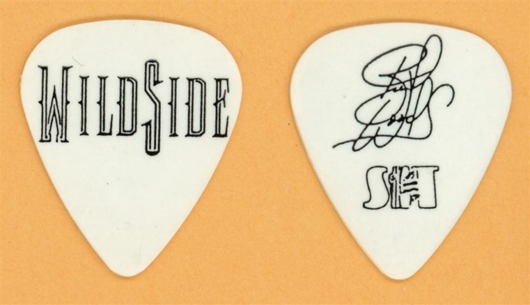 Wildside Brent Woods Vintage Guitar Pick - 1992 Under The Influence Tour
