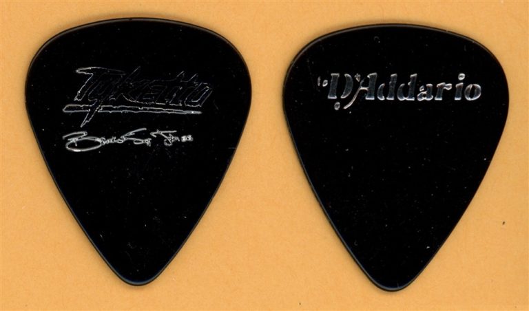 Tyketto Brooke St. James Vintage Guitar Pick - 1991 Don't Come Easy Tour