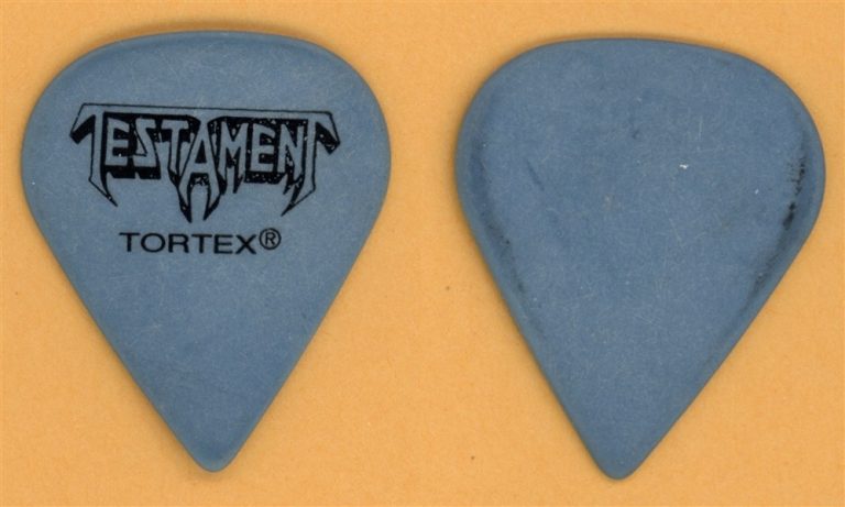 Testament Alex Skolnick Vintage Guitar Pick - 1990 Souls of Black Tour