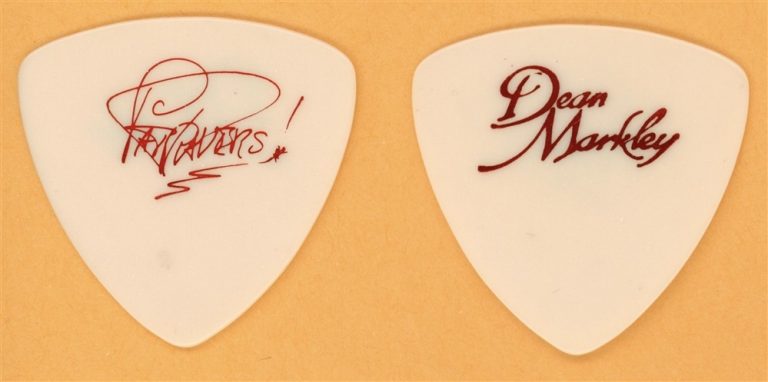 Pat Travers Roxx Vintage Guitar Pick - 1984 Hot Shot Tour