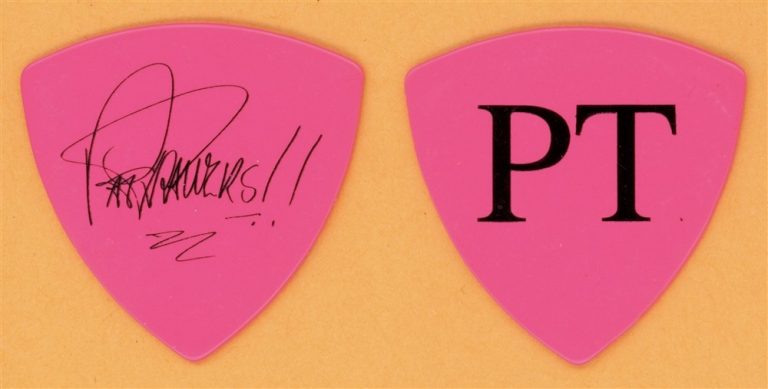 Pat Travers Band Vintage Tour Guitar Pick