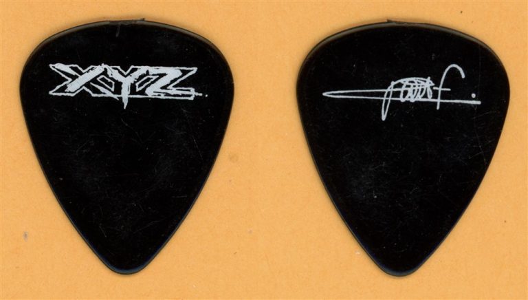 XYZ Pat Fontaine Vintage Guitar Pick - 1989 XYZ Tour