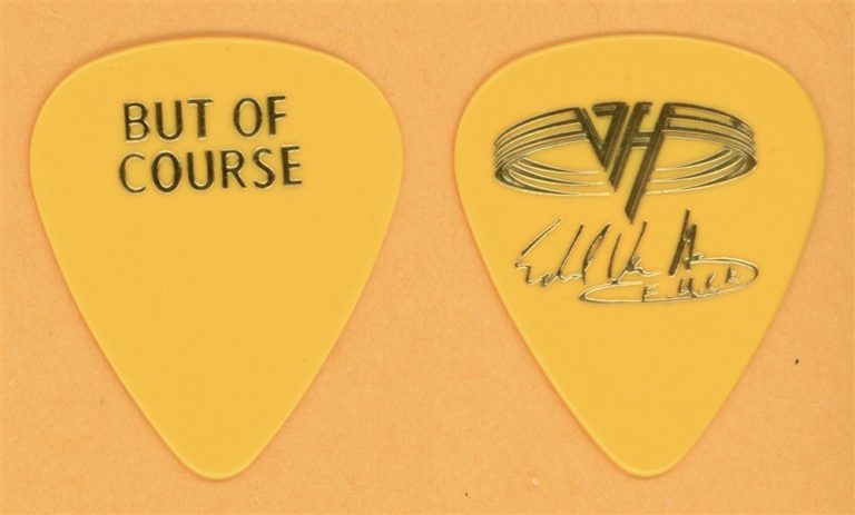 Van Halen EVH Vintage Guitar Pick - 1991 Unlawful Carnal Knowledge Tour