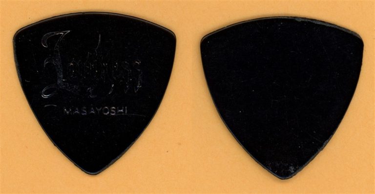 Loudness Masayoshi Vintage Guitar Pick - 1991 On The Prowl Tour