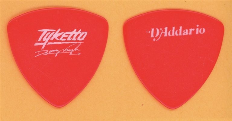 Tyketto Danny Vaughn Vintage Guitar Pick - 1991 Don't Come Easy Tour