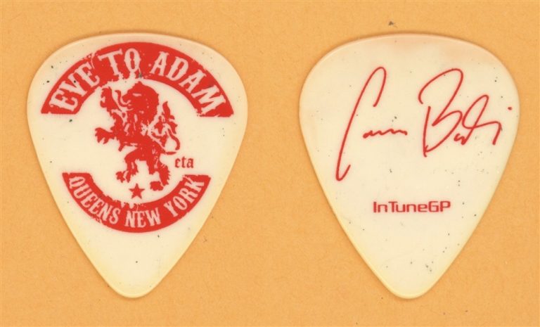 Eve To Adam Gaurav Vintage Guitar Pick - 2012 US Tour