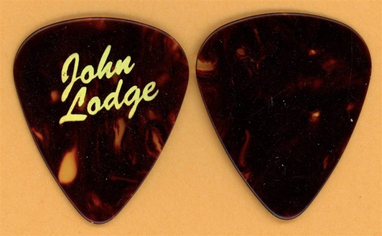 Moody Blues John Lodge Vintage Guitar Pick - 2005 US Tour