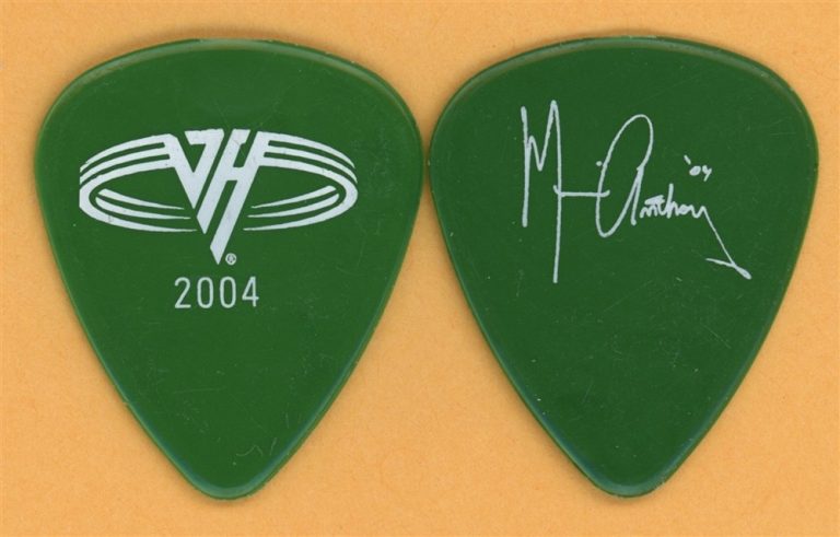 Van Halen Michael Anthony Vintage Guitar Pick - 2004 Reunion Tour