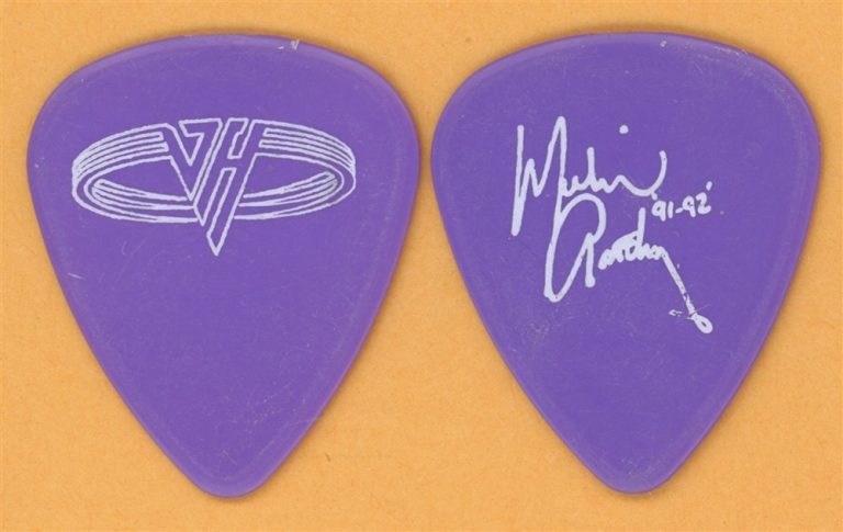 Van Halen Michael Anthony Vintage Guitar Pick - 1991 Carnal Knowledge Tour