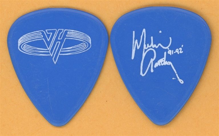Van Halen Michael Anthony Vintage Guitar Pick - 1991 Carnal Knowledge Tour