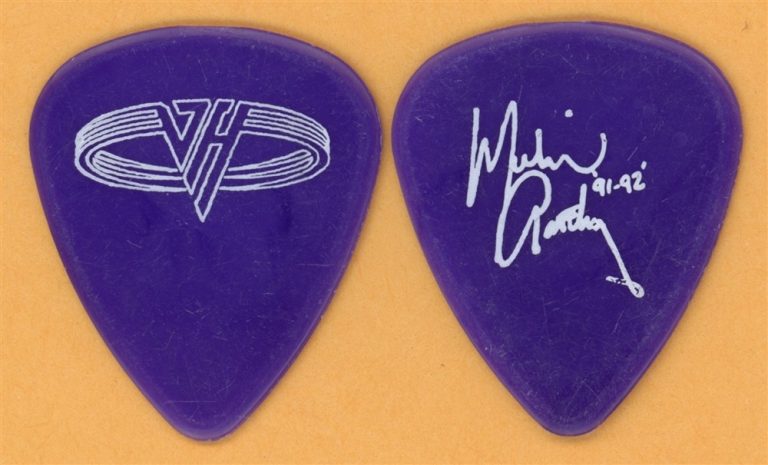 Van Halen Michael Anthony Vintage Guitar Pick - 1991 Carnal Knowledge Tour