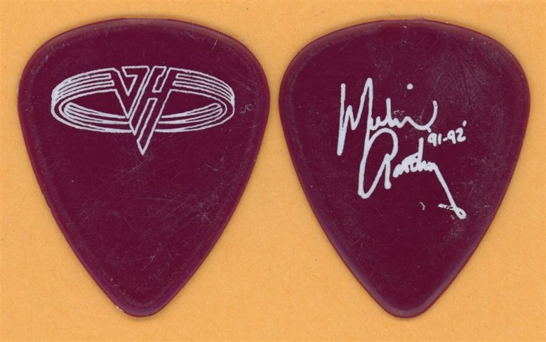 Van Halen Michael Anthony Vintage Guitar Pick - 1991 Carnal Knowledge Tour