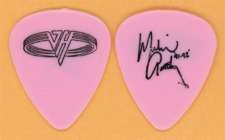 Van Halen Michael Anthony Vintage Guitar Pick - 1991 Carnal Knowledge Tour