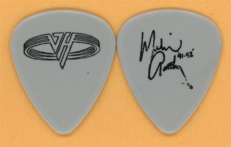 Van Halen Michael Anthony Vintage Guitar Pick - 1991 Carnal Knowledge Tour