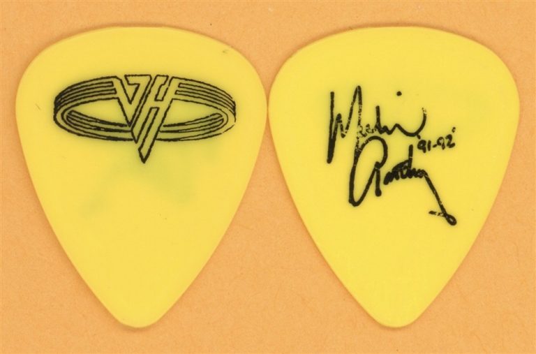 Van Halen Michael Anthony Vintage Guitar Pick - 1991 Carnal Knowledge Tour