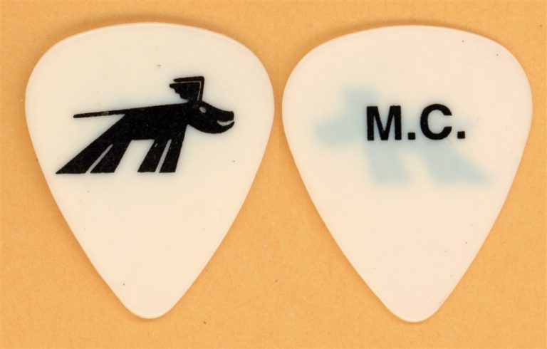 Tom Petty and Heartbreakers Mike Campbell Guitar Pick - 1995 Dogs w/ Wings Tour