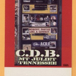 Charlie Daniels Band 1989 Concert Tour GUEST Backstage Pass