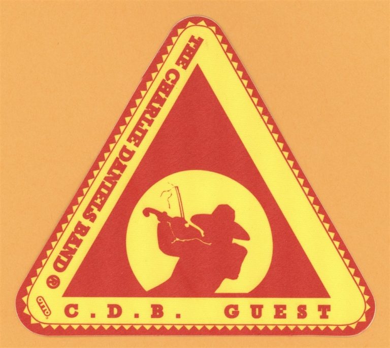 Charlie Daniels Band 1992 Renegade Concert Tour GUEST Backstage Pass